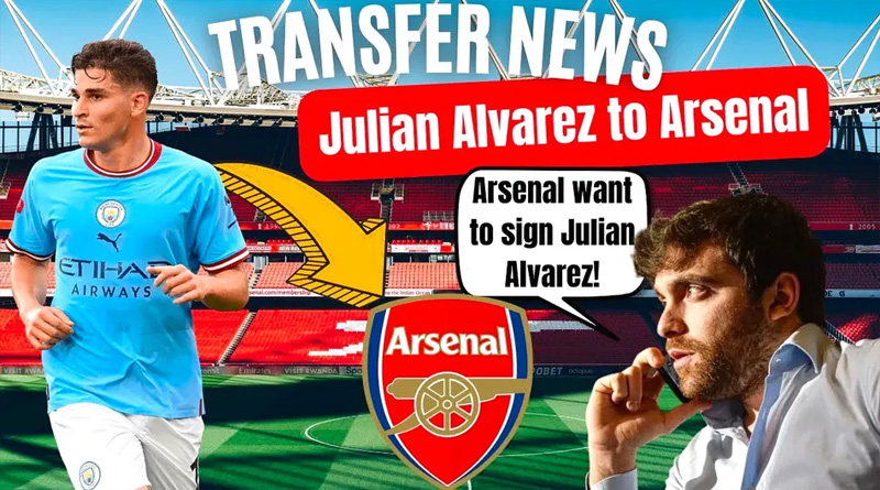 Julian Alvarez ke arsenal